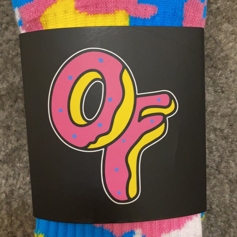 Odd Future Multi Camo Blue socks. Zummies - Picture 2 of 4
